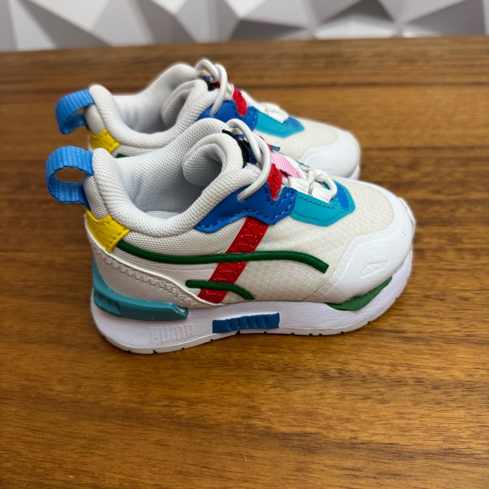 PUMA Mirage Tech Game Kids Multicolor Athletic Sneakers Size 4C